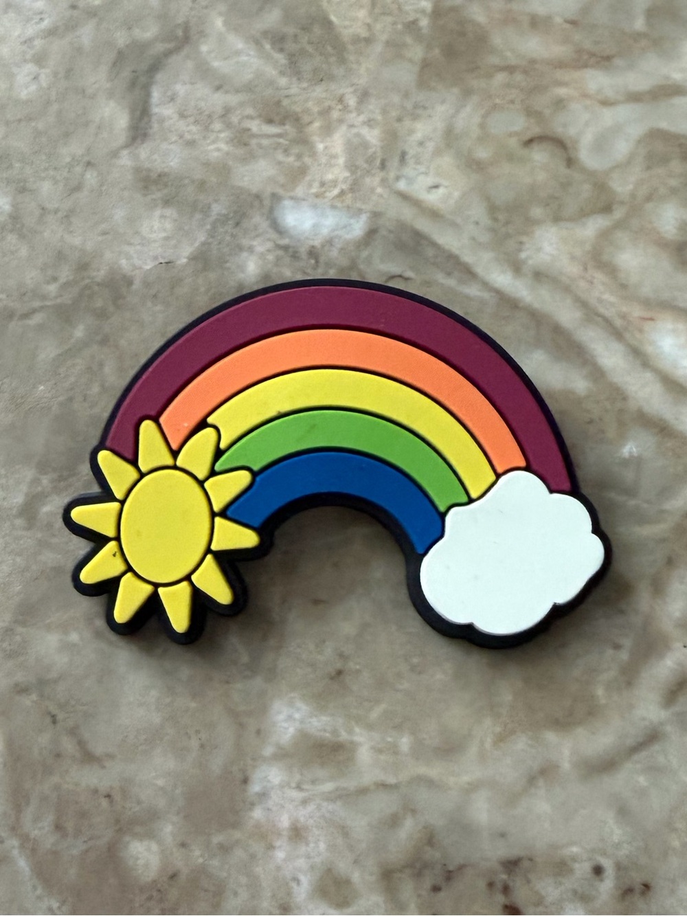 Charm  "RAINBOW" charm for beach bag charm